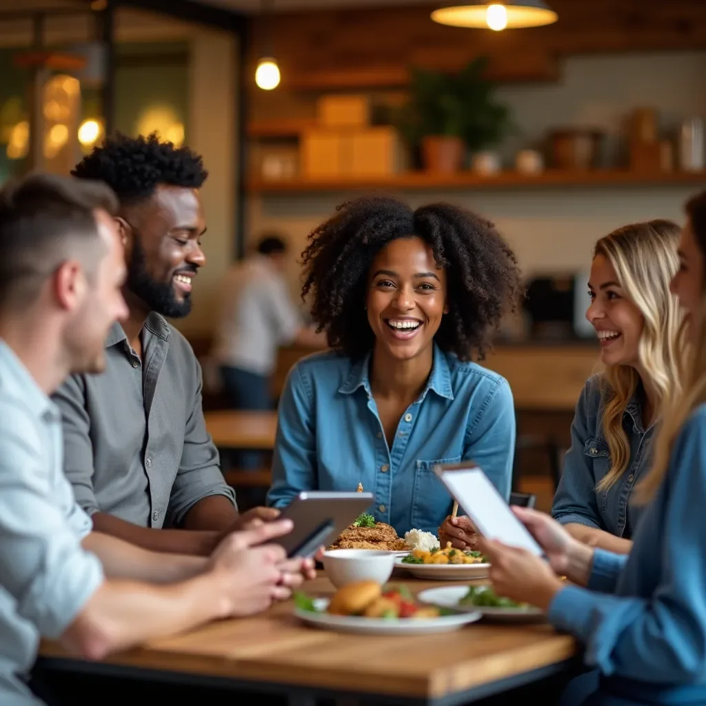 Modern office workspace